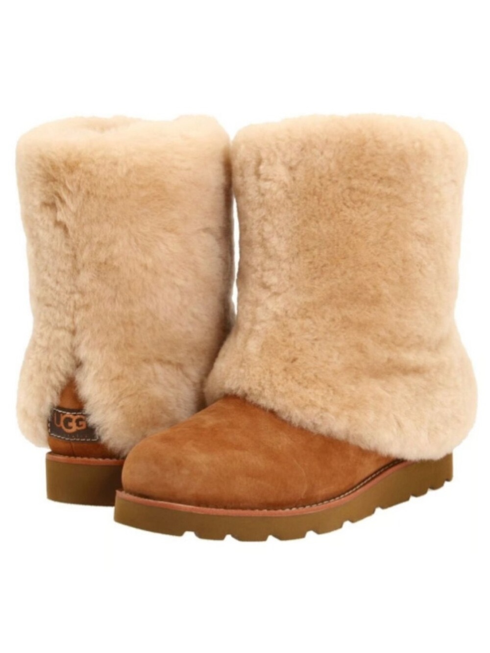 Ugg Camel Tan Suede Maylin Mid Calf Boots